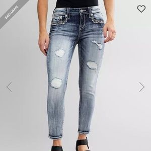 Miss Me Jeans MID-RISE BOOT ANKLE SKINNY